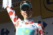 Fredrik Kessiakoff took the lead in the mountains classification