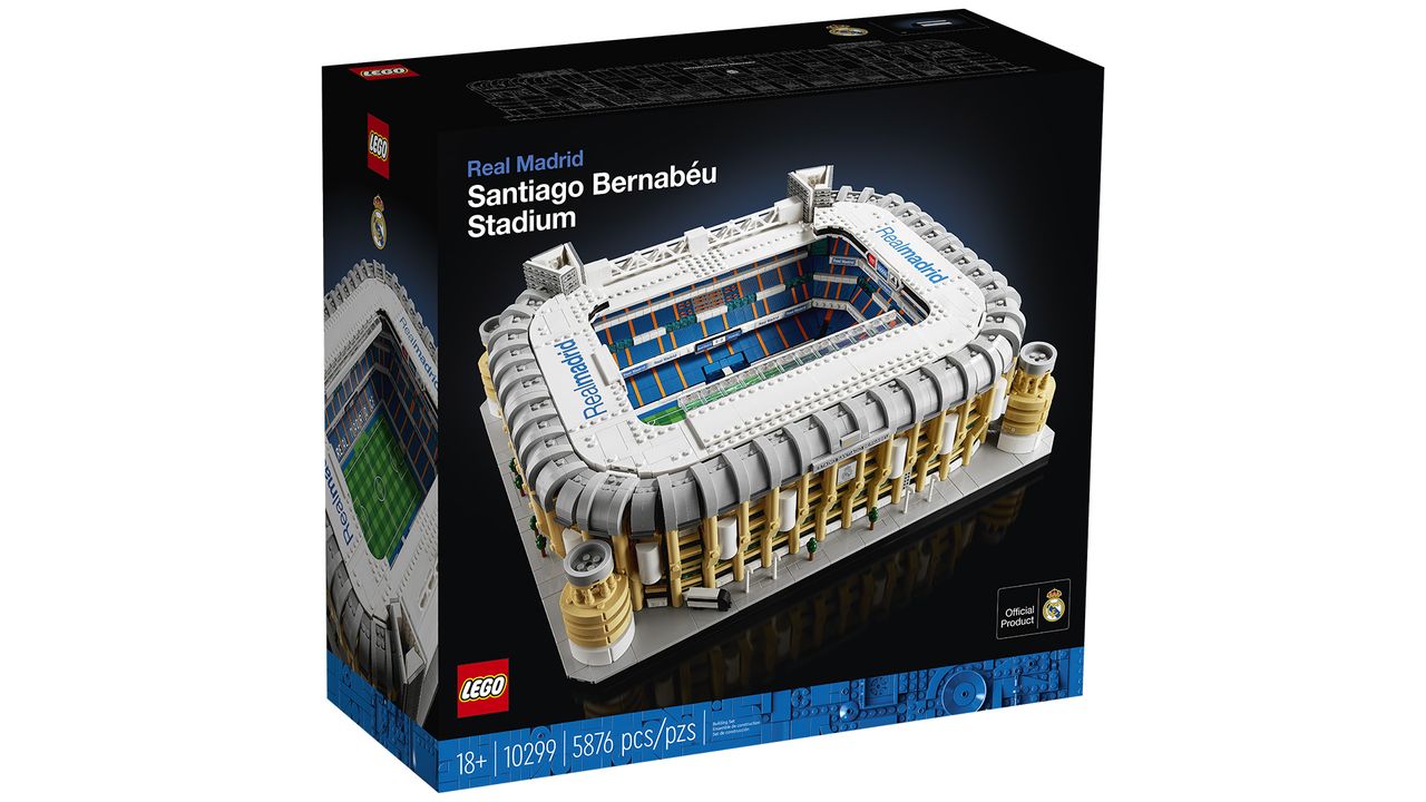 Lego Santiago Bernabeu Real Madrid FC stadium