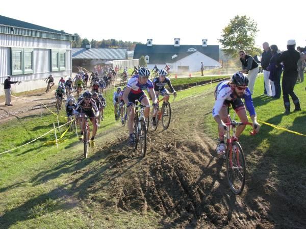 Dan Timmerman won the holeshot.
