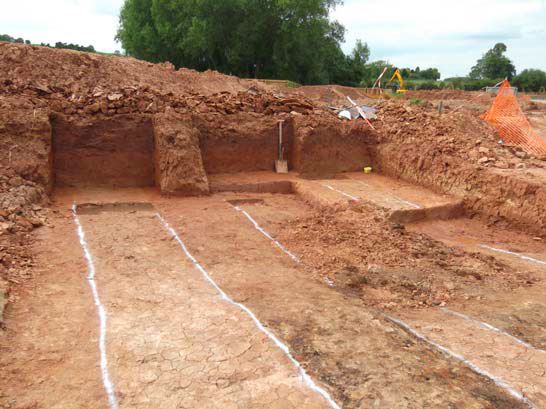 A archaeological site in Wales