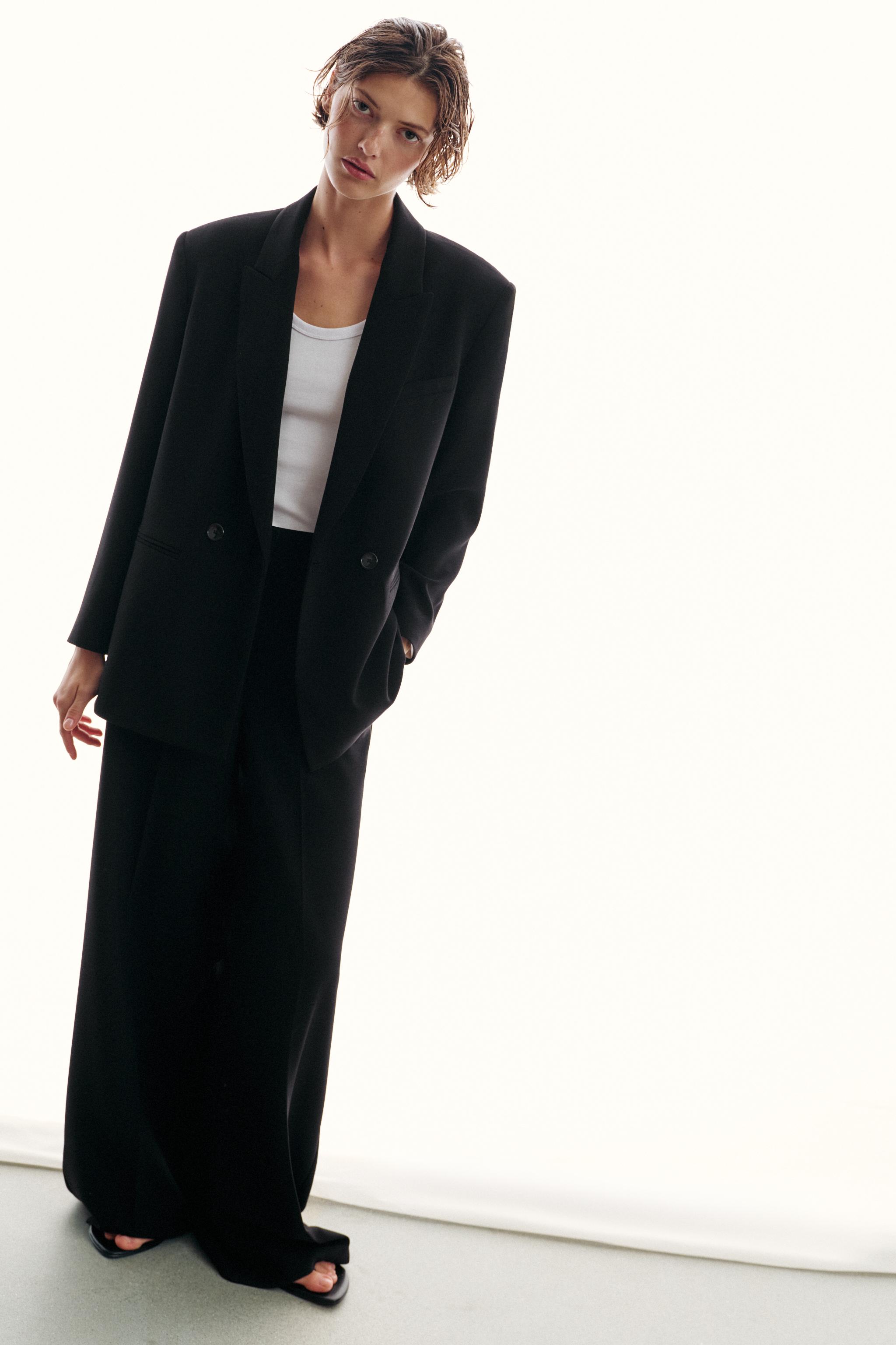 High-Waisted Wide Leg Pants