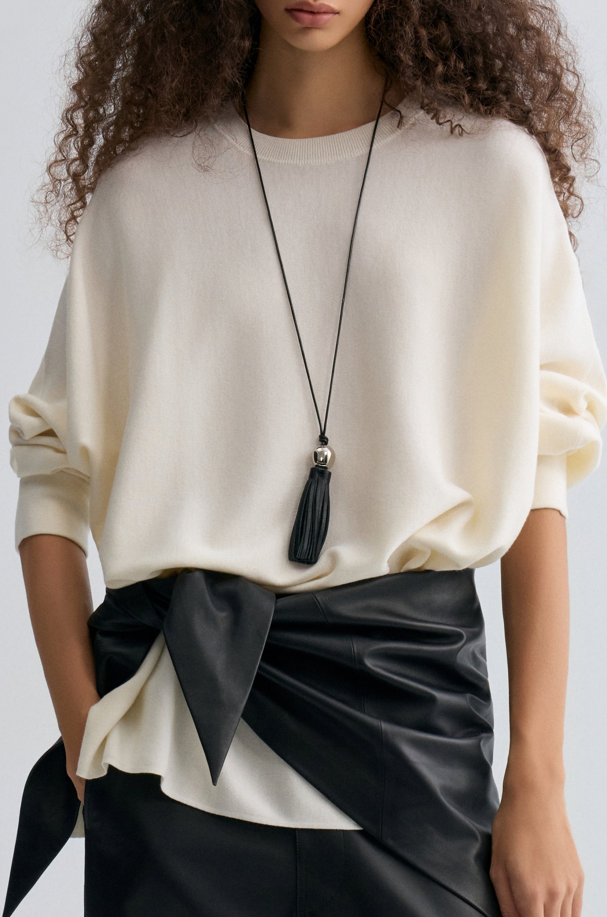 Tassel-Pendant Necklace