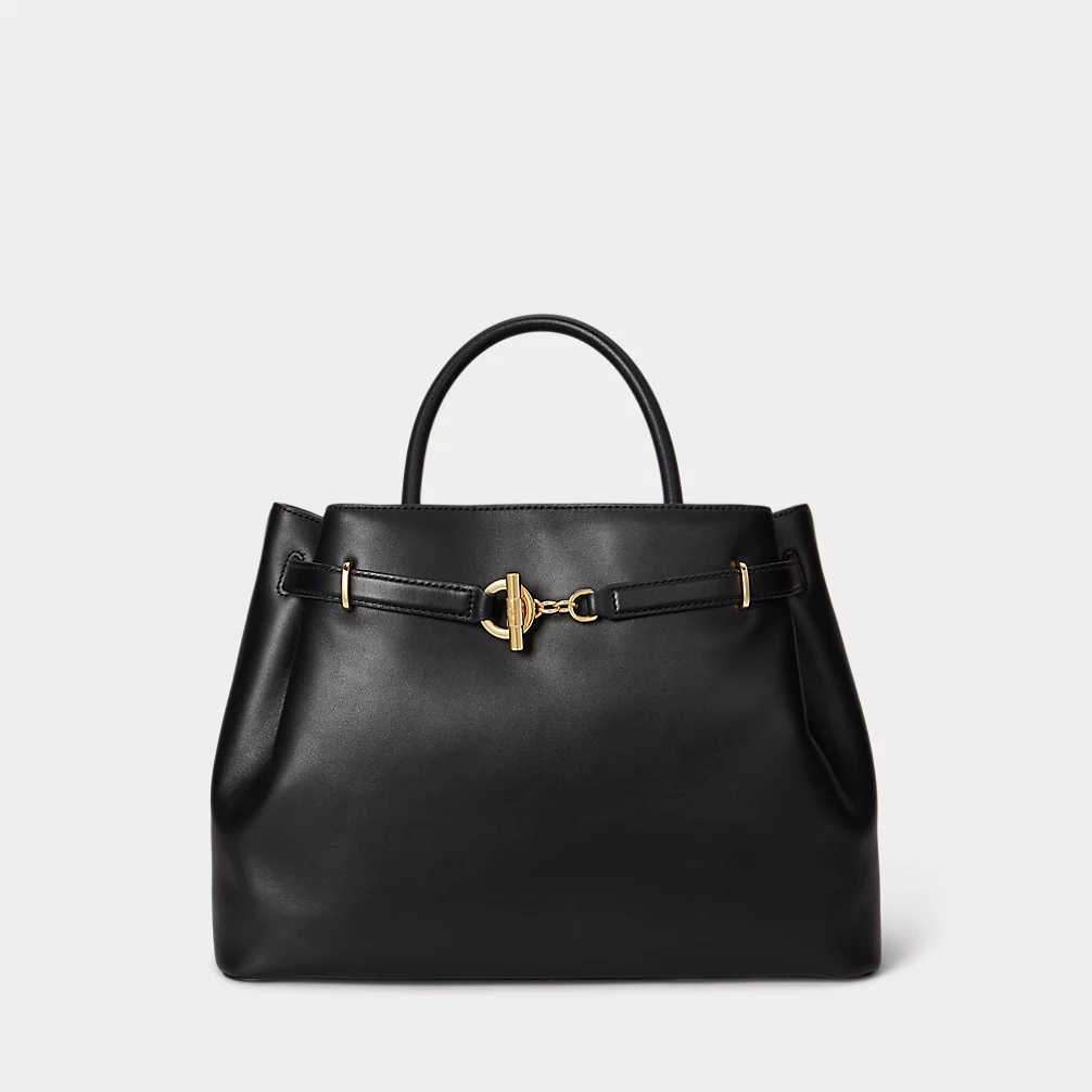 Leather Large Blaike Satchel