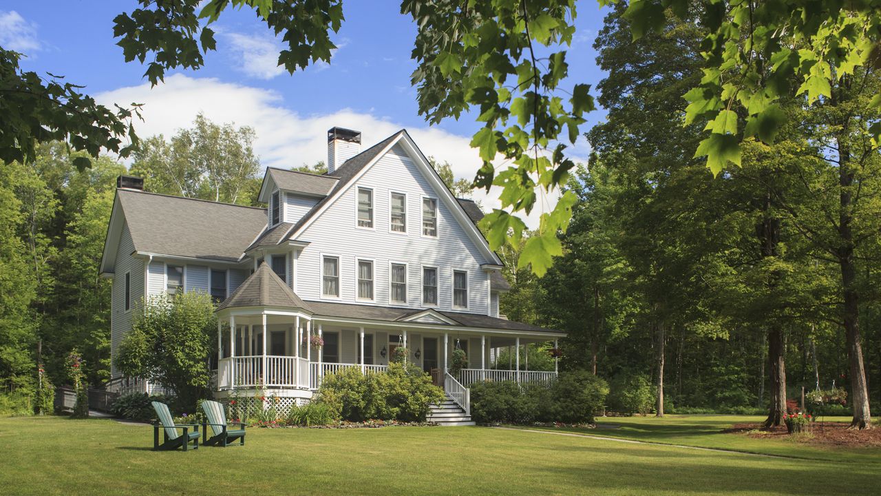 Victorian house in Vermont