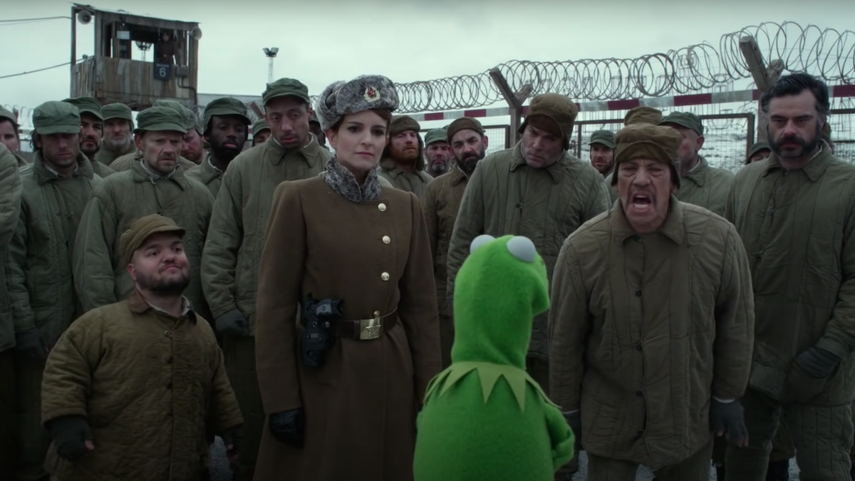 Tina Fey in Muppets Most Wanted