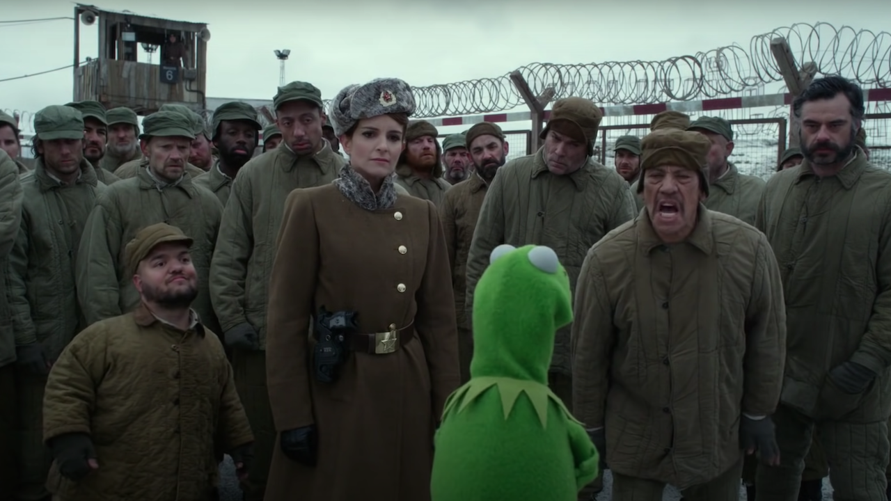 Tina Fey en Los más buscados de los Muppets