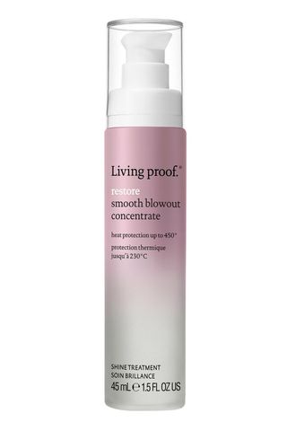 split ends Living Proof Restore Smooth Blowout Concentrate