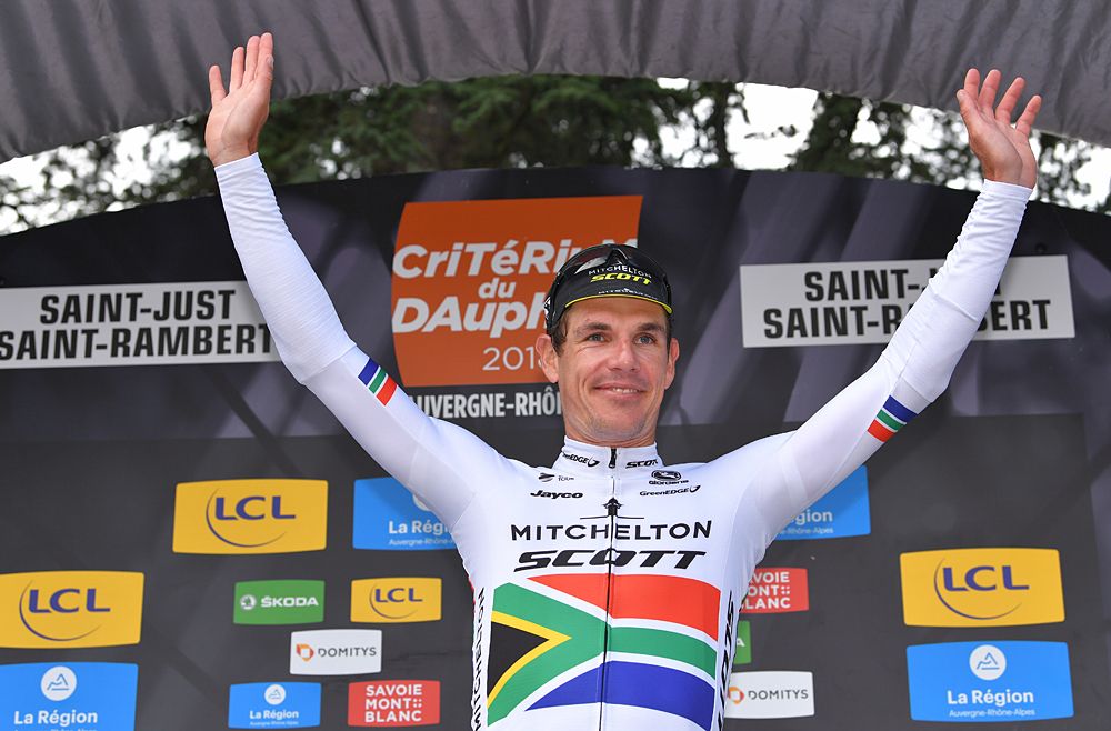 Darryl Impey (Mitchelton-Scott) wins stage 1 at Criterium du Dauphine