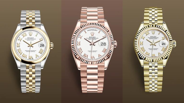 collage of best rolex watches for women 