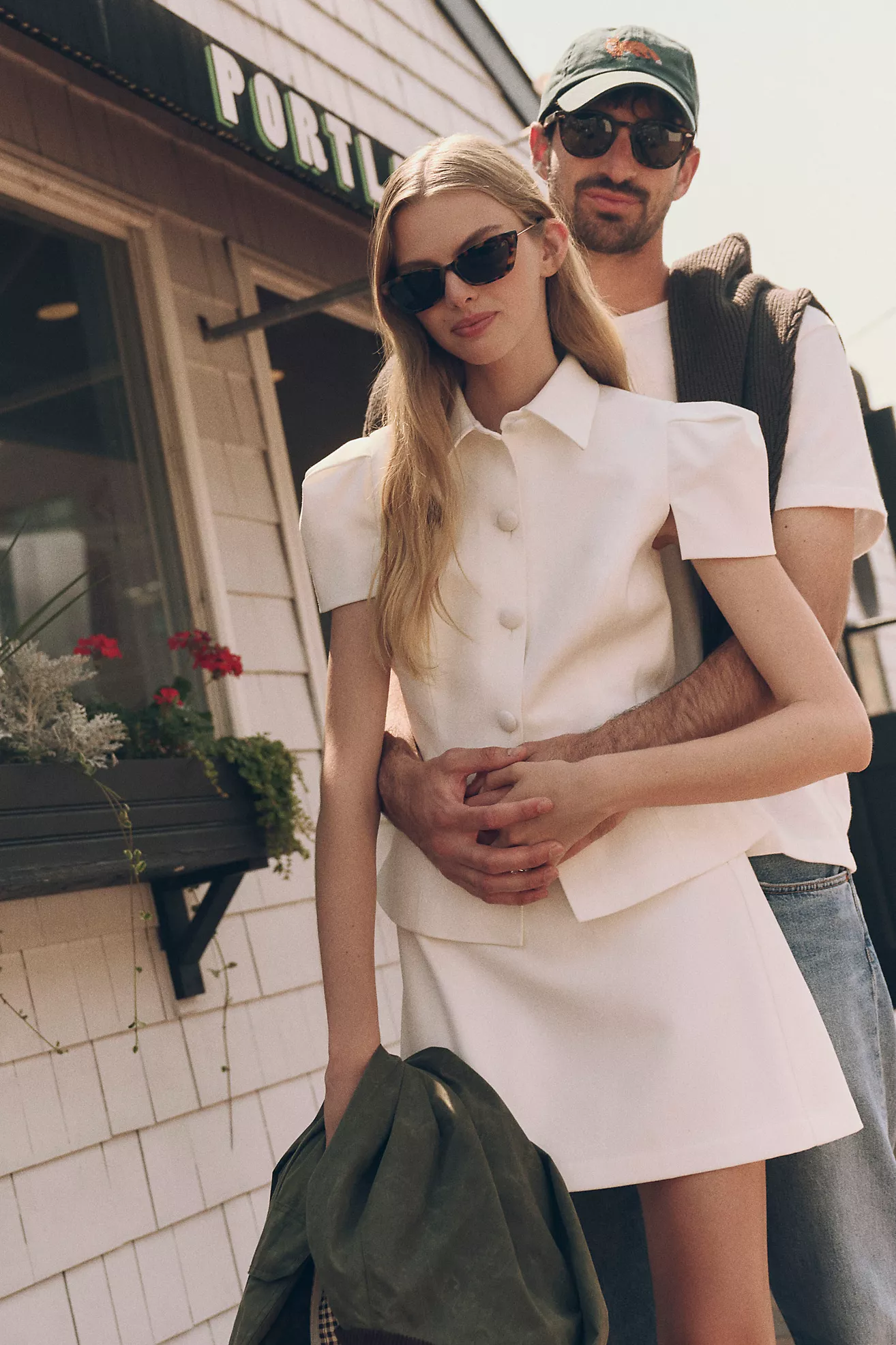 Hutch Buttondown Two-Piece Set