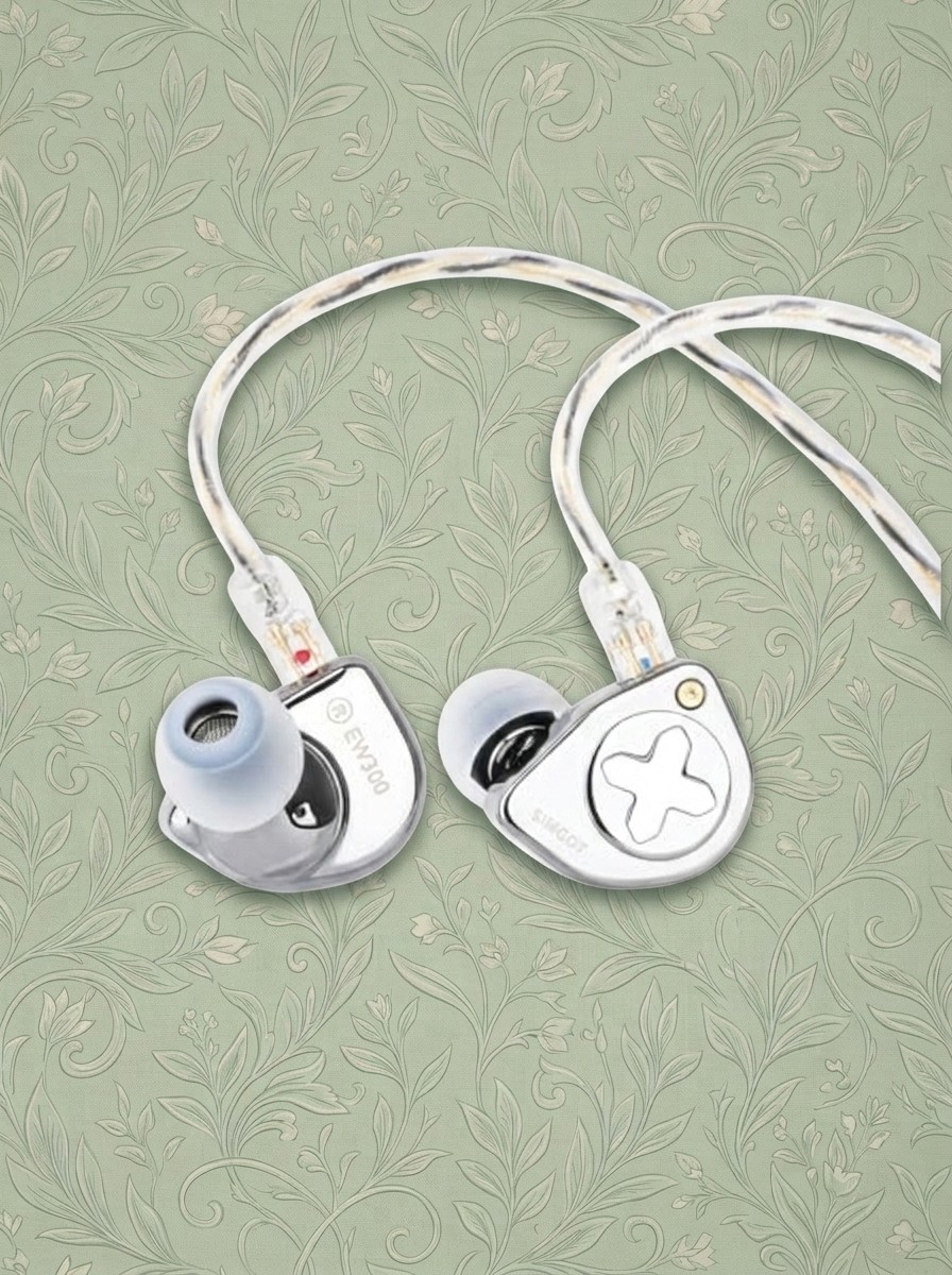 A selection of IEM and audio equipment.