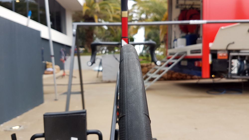 A closer look at the tyre profile