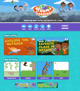 Children can click around and learn about the biodiversity of the same ecosystems the animated characters are discovering. Children are encouraged to investigate their real-world surroundings and document their progress using a web-based drawing tool or mobile photo app. 