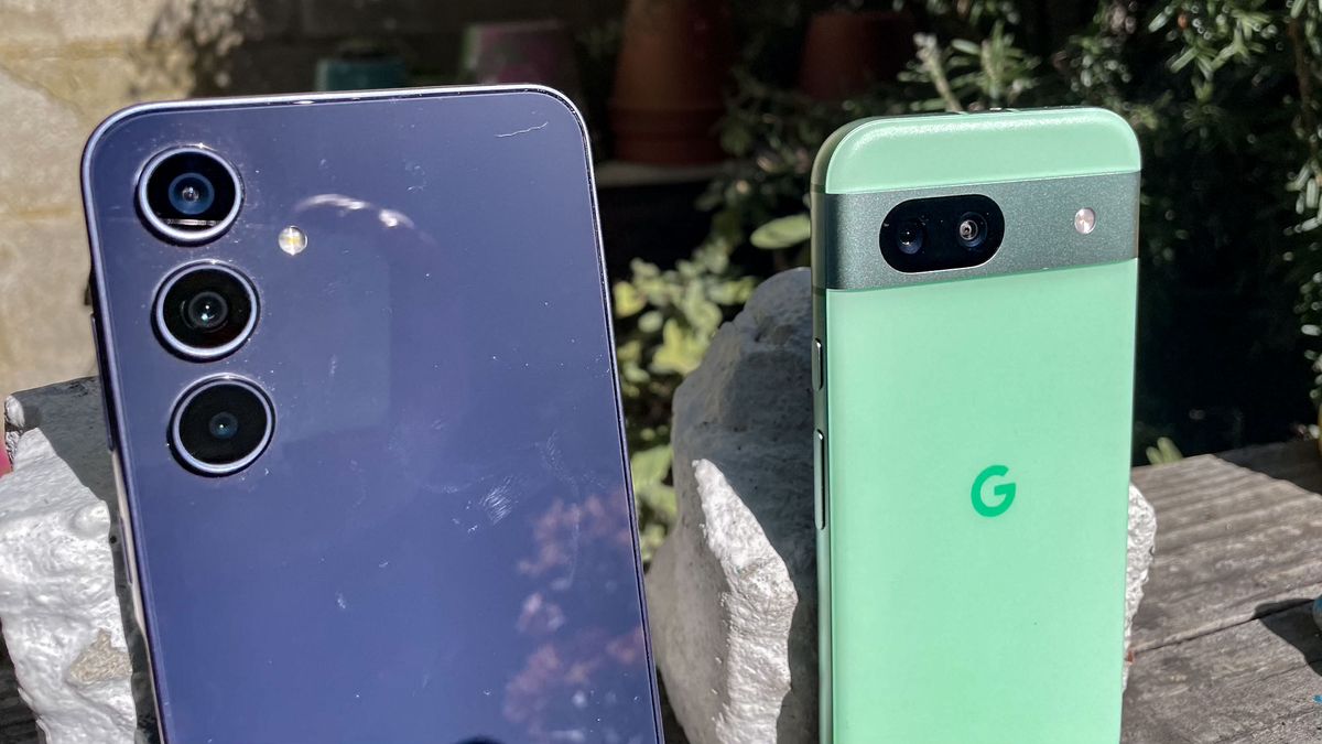 Samsung Galaxy a35 and Pixel 8a