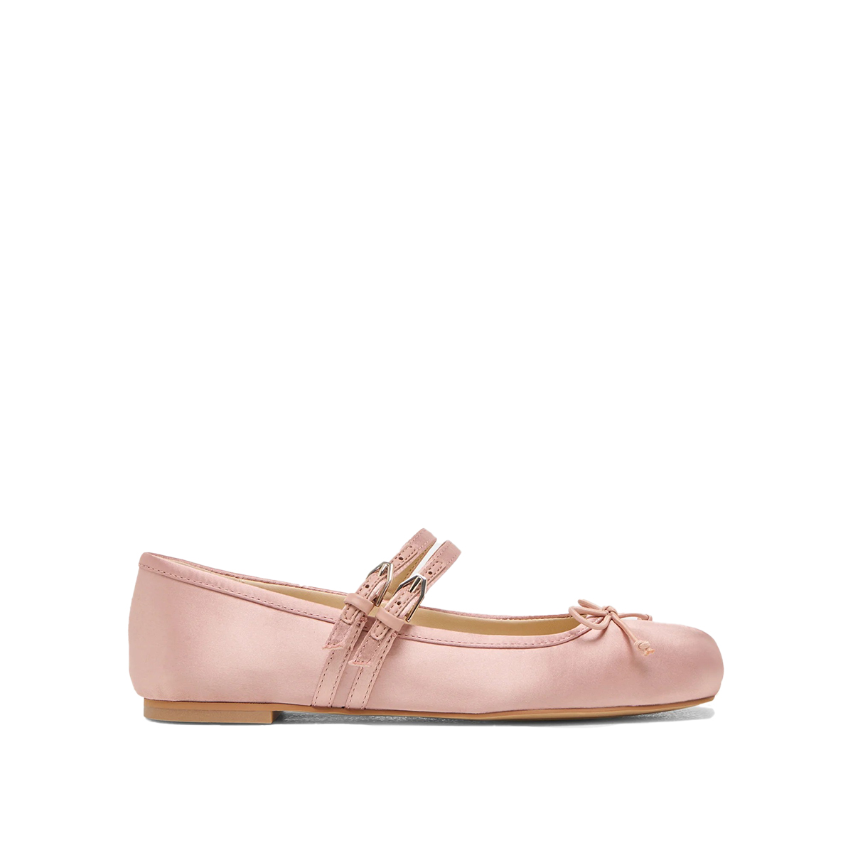 DOLCEVITA, Gibsen Ballet Flats Blush Satin