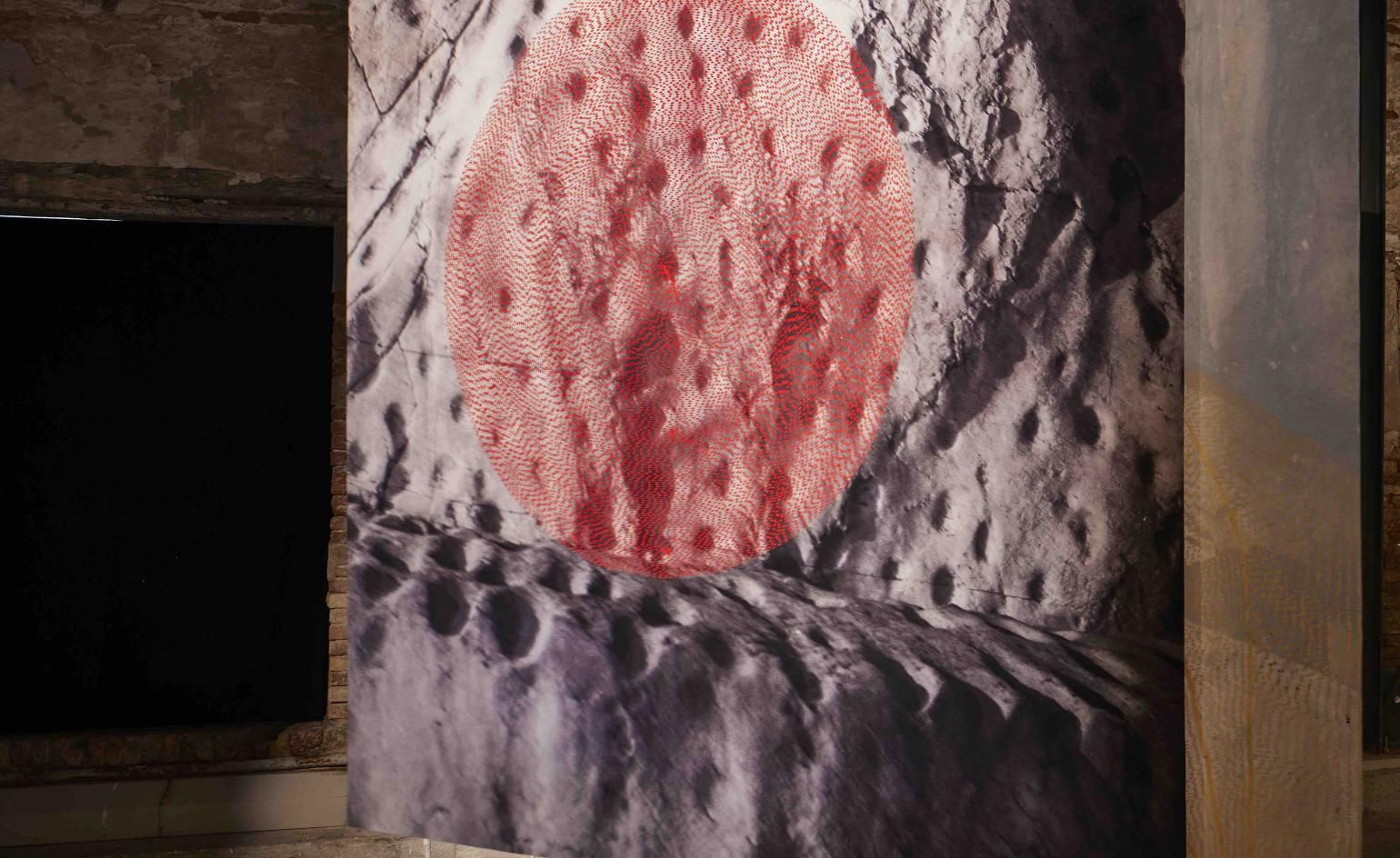 Radhika Khimji, Under, Inner, Under, 2022, installation view.