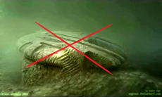 Illustration (NOT a photograph) of the Baltic Sea object that Peter Lindberg described as "the closest [depiction] so far."