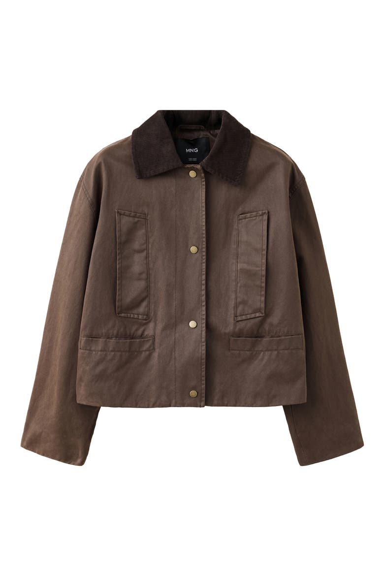 Corduroy Collar Cotton Jacket