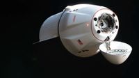 The SpaceX Dragon capsule supporting the company’s 34th commercial resupply services mission for NASA approaches the ISS on May 17, 2026, carrying nearly 6,500 pounds of food, supplies, and equipment.