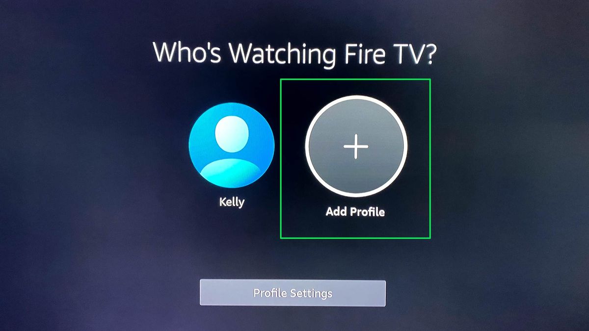 How to add Fire TV profiles Tom's Guide