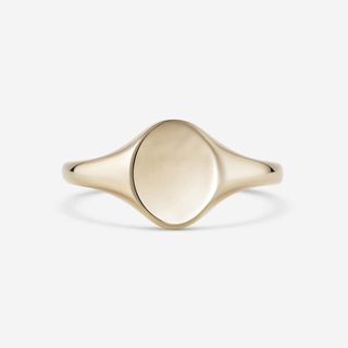 886 Caustic Signet Ring in 9ct Yellow Gold