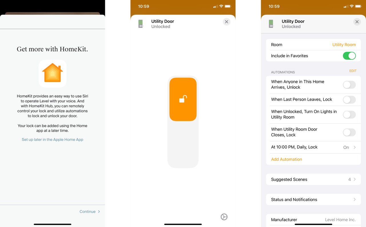 Level Touch Smart Lock Review Homekit