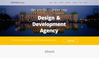 Free Bootstrap themes - Nantes