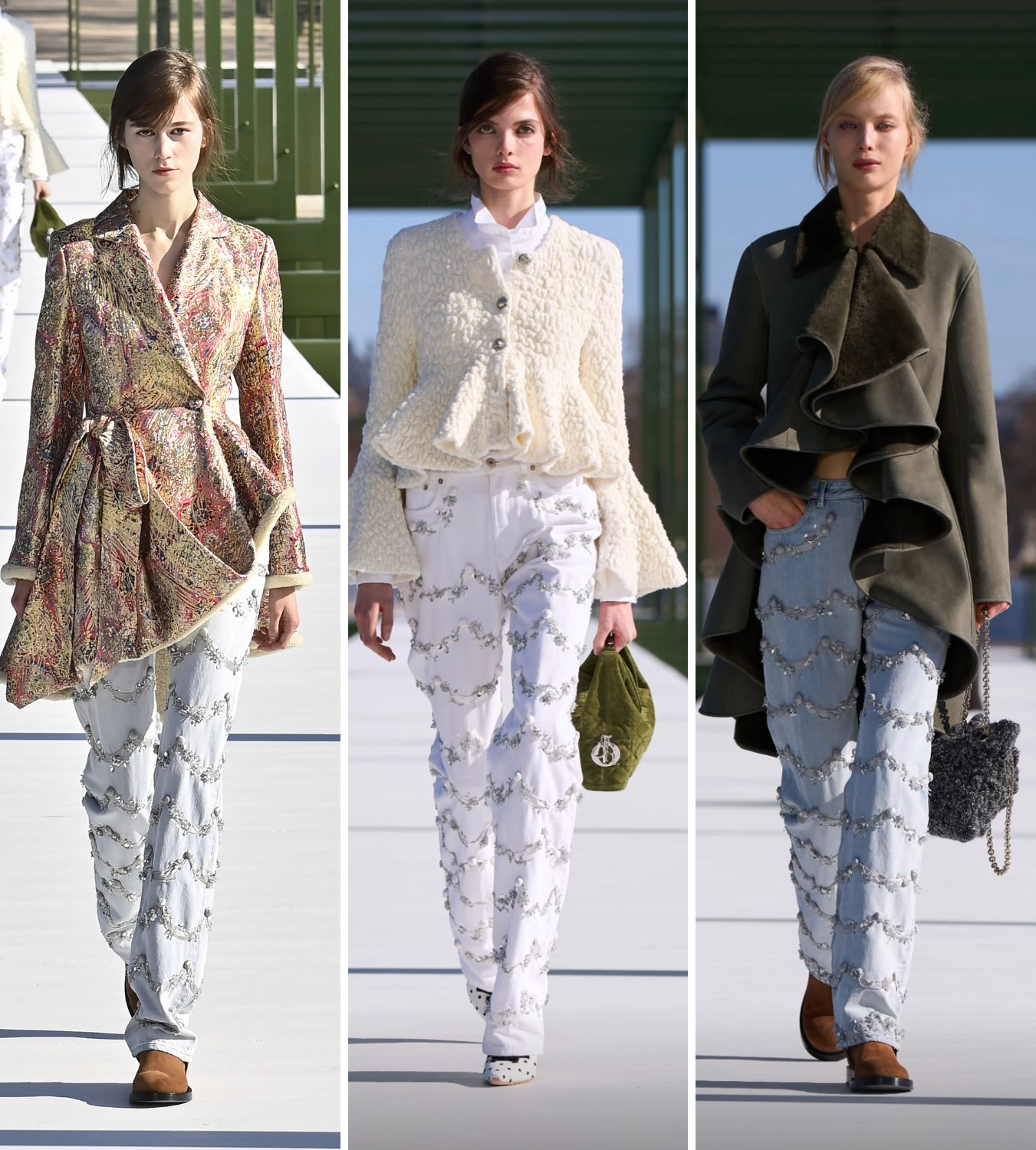 dior aw26 runway jazzy jeans