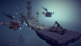 Besiege's altered final level on Tolbrynd Island