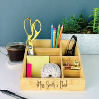 5. Personalised Teacher's Desk Tidy, £28 | Not On The High Street