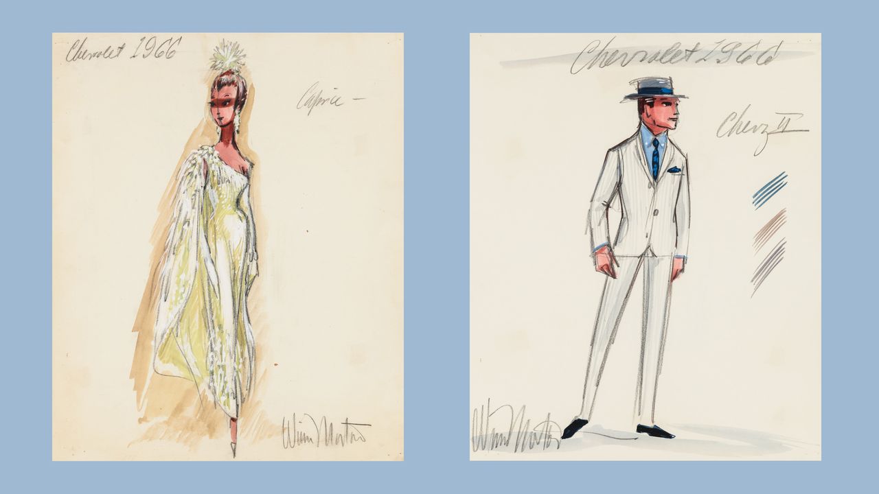 GM reveals Winn Morton’s costume designs from the golden age of industrial musicals