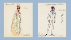 Costume designs by Winn Morton
