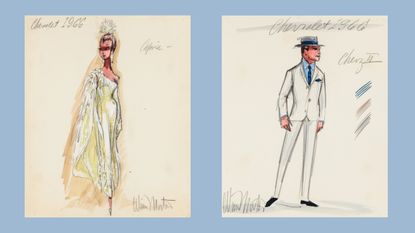 Costume designs by Winn Morton