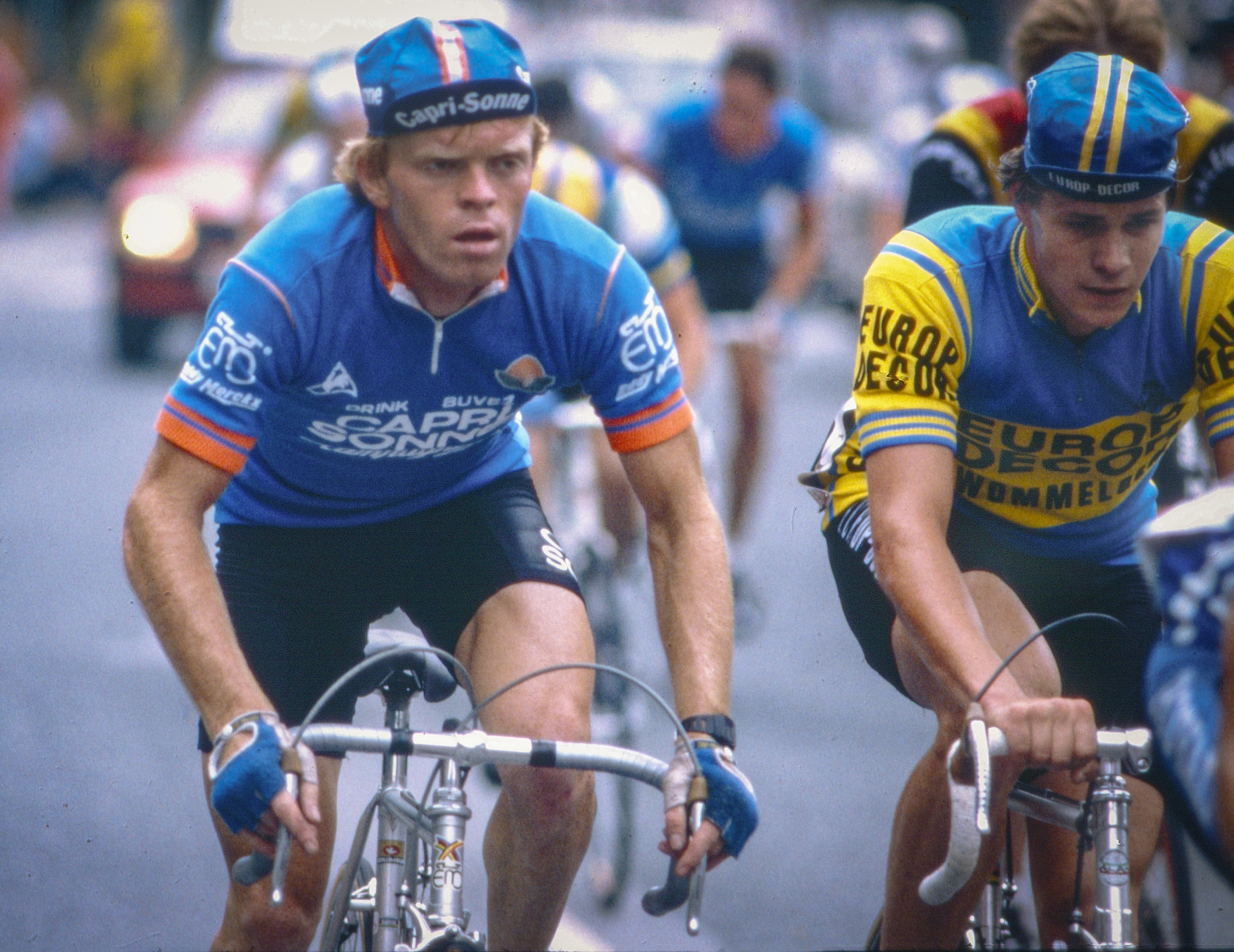 A Team Capri Sun rider in 1982