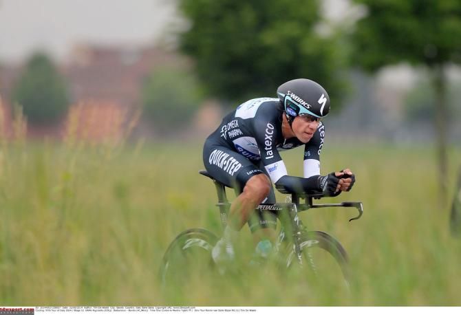 Rigoberto Uran (Omega Pharma - QuickStep) couldn't be touched in the time trial