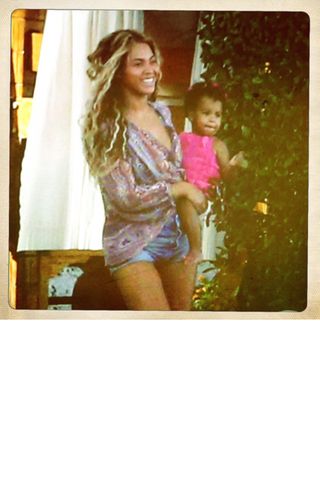 Beyonce And Blue Ivy Let Their Curls Down