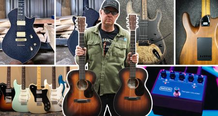Joe Bonamassa with his new signature Martin acoustics, surrounded by GW's gear picks for week-ending 14 August 2026