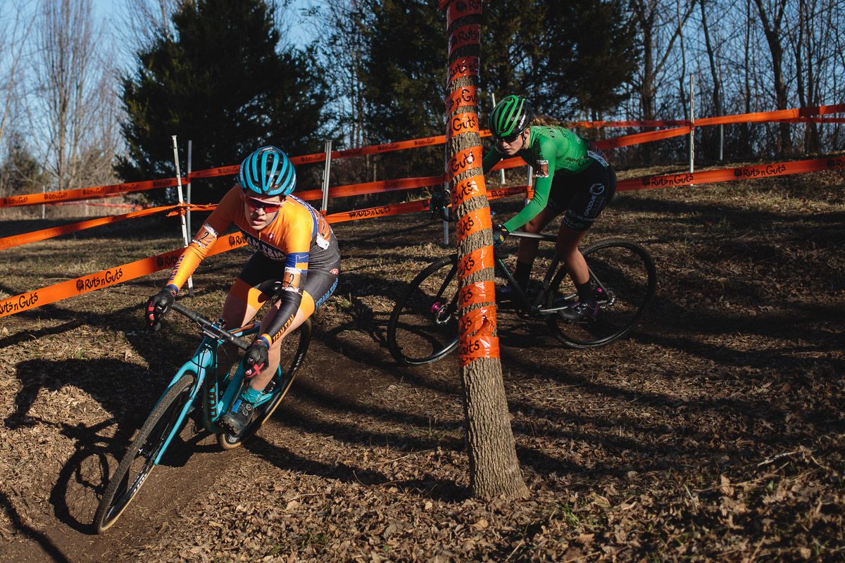 Clara Honsinger chasing