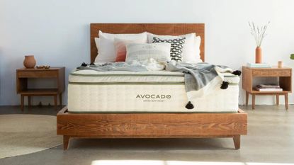 Best organic mattress avocado contemporary bedroom