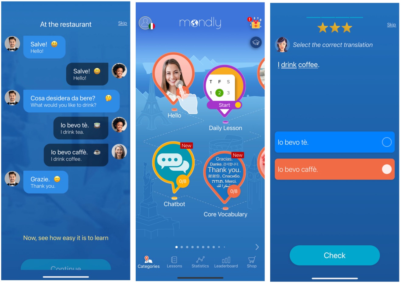 Mondly app