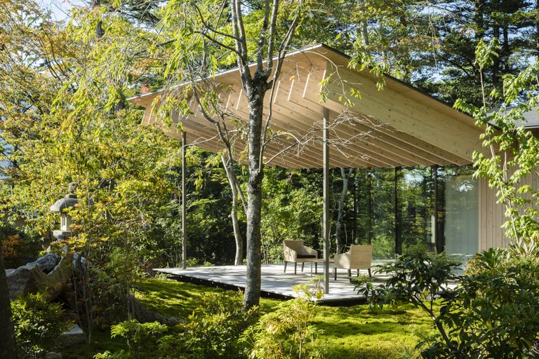Kengo Kuma-designed forest retreat