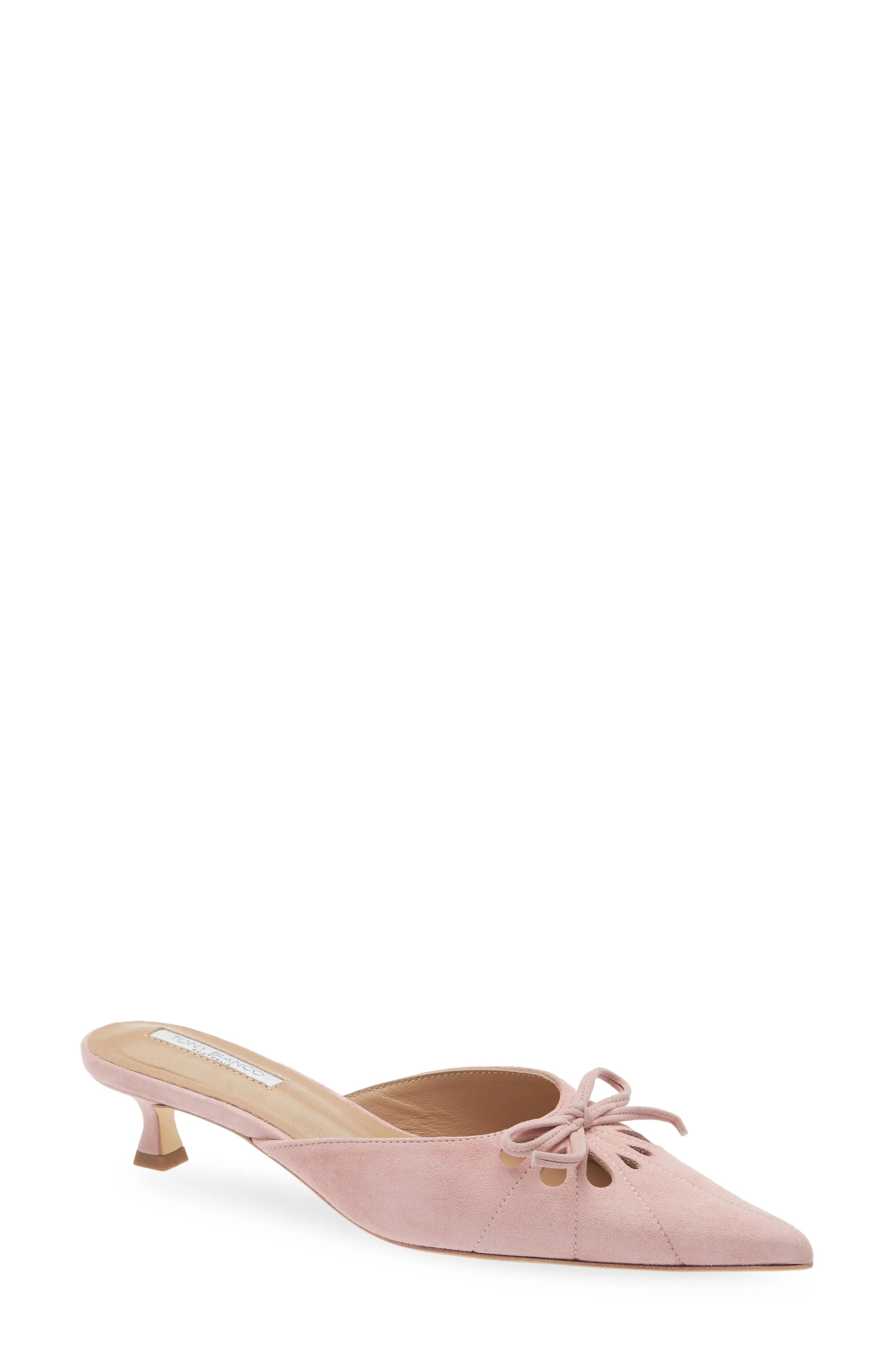 Tony Bianco, Cammie Pointed Toe Kitten Heel Mule