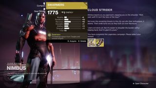 Destiny 2 Lightfall campaign Legendary difficulty reward new exotic armor