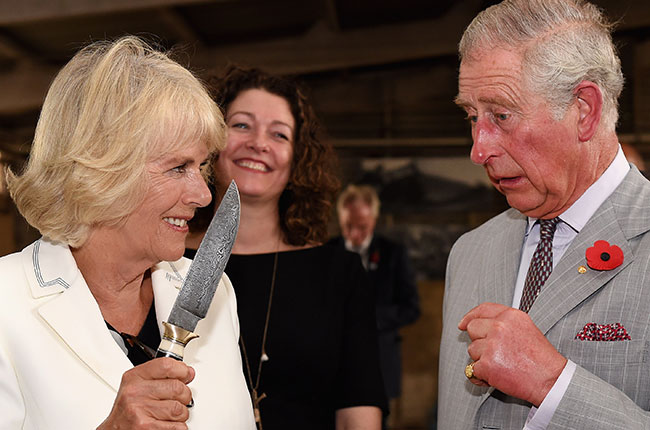 Prince Charles and Camilla at Seppeltsefield Winery in Barossa