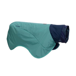 Ruffwear Dirtbag Dog Towel, one of the best dog coats, in blue