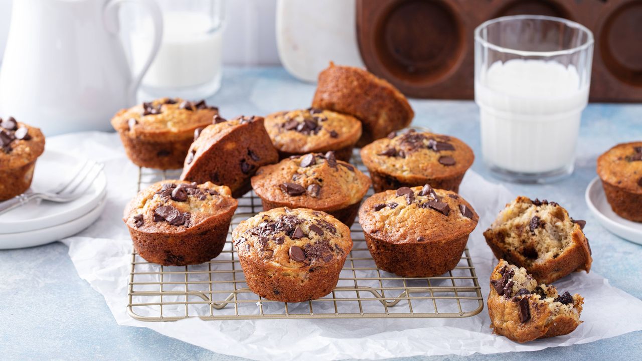 chocolate banana cupcakes