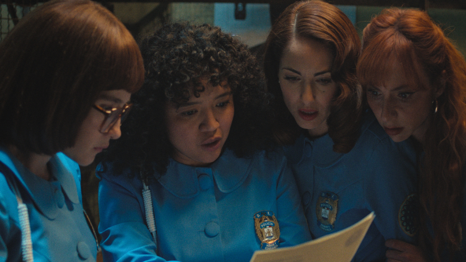 Ximena Sariñana, Amorita Rasgado, Bárbara Mori and Natalia Téllez in Apple TV Plus' Women in Blue