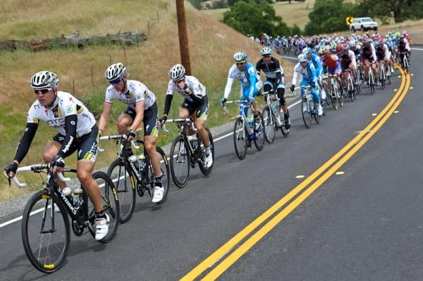 HTC-Highroad were looking to open Matt Goss' account at the Tour of California
