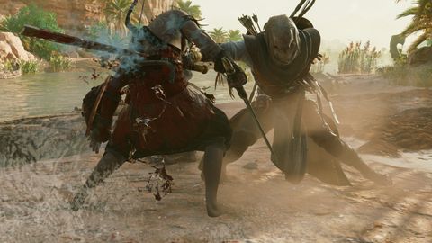 Hãy xem đánh giá về Assassin\'s Creed Origins trên PC để biết thêm chi tiết về trò chơi đầy hấp dẫn này. Bạn sẽ được trải nghiệm một thế giới mở rộng lớn, đồ họa chất lượng cao và cách thức chơi mới lạ thú vị. Đừng bỏ lỡ cơ hội tìm hiểu về tựa game này.