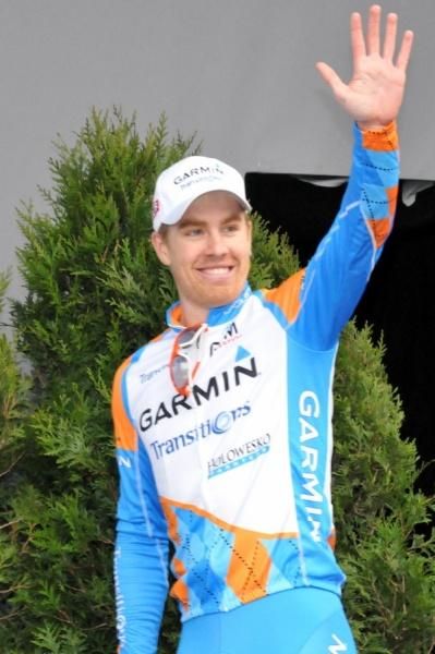 Farrar makes his way onto the stage
